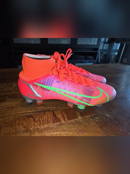 Nike Mercurial Superfly 8 Elite SG-PRO 'Bright Crimson' DD3688-601 Womems 6.5 - Picture 2 of 11